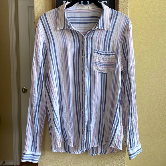 Maurices Tops - 👔Summer Striped Button Down👔
